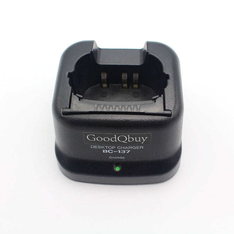 [Australia - AusPower] - GoodQbuy Rapid Quick Charger is Compatible with Icom Radio IC-A24 IC-F4GT IC-F30GT IC-T3H IC-V8 BP-209N BP-210N BP-211N BP-222N BC-137 