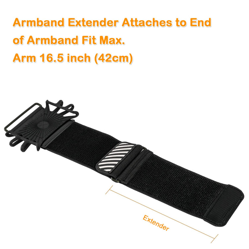 [Australia - AusPower] - Walking Wristband / Arm Band WANPOOL Phone Holder for iPhones and Other 4.5 – 6 Inch Phones 