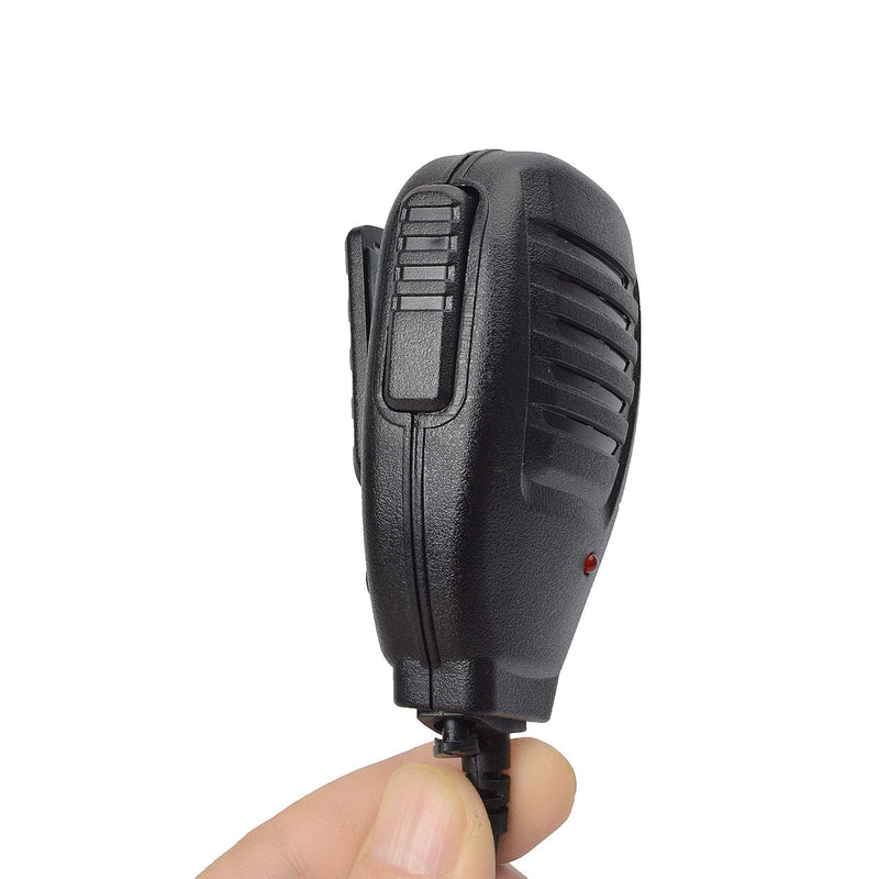 [Australia - AusPower] - HYS Handheld Speaker Mcirophone, Shoulder Remote Speaker Mic, Reinforce Cable PTT Mic for Baofeng UV3R BF-T1 T6 for Yeasu FT-10R FT-40R FT-50R FT-60R FT-70D Walkie-Talkie Two Way Radio Accessories 