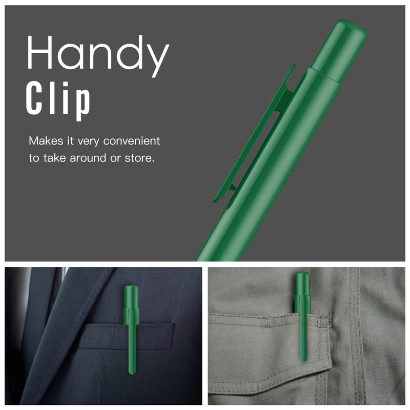 [Australia - AusPower] - MoKo Holder Case Fit Apple Pencil 1st Gen, Retractable Tip Cap Fit New iPad 10th Gen 2022, iPad 9th Gen 2021, iPad 8th Gen 2020 iPad 6th 9.7 2018, iPad Mini 5th Gen Pencil Sleeve, Midnight Green 