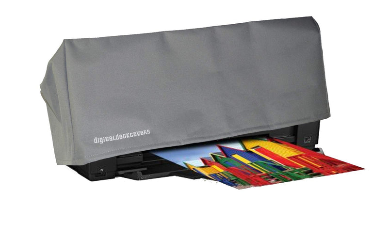 [Australia - AusPower] - DigitalDeckCovers Printer Dust Cover & Protector for Epson SureColor P800 / Stylus Pro 3800 / 3880 Printers [Antistatic, Water Resistant, Heavy Duty Fabric, Dust-Proof, Silver] 