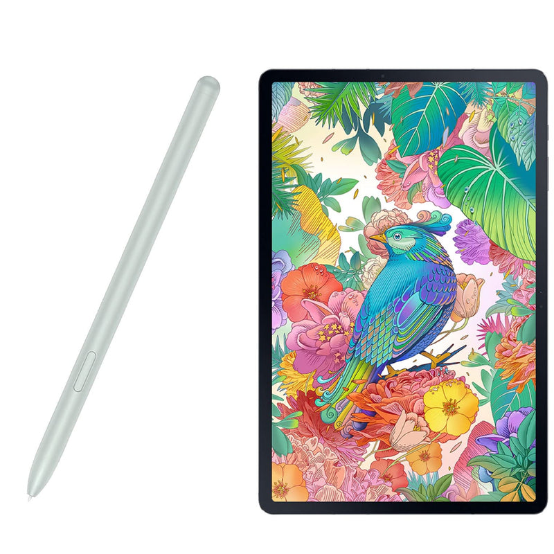 [Australia - AusPower] - Green Galaxy Tab S7 FE Pen for Samsung Galaxy Tab S7 FE S Pen Stylus Pen Replacement +Free 5 Tips for Samsung Galaxy Tab S7 FE Stylus S Pen 