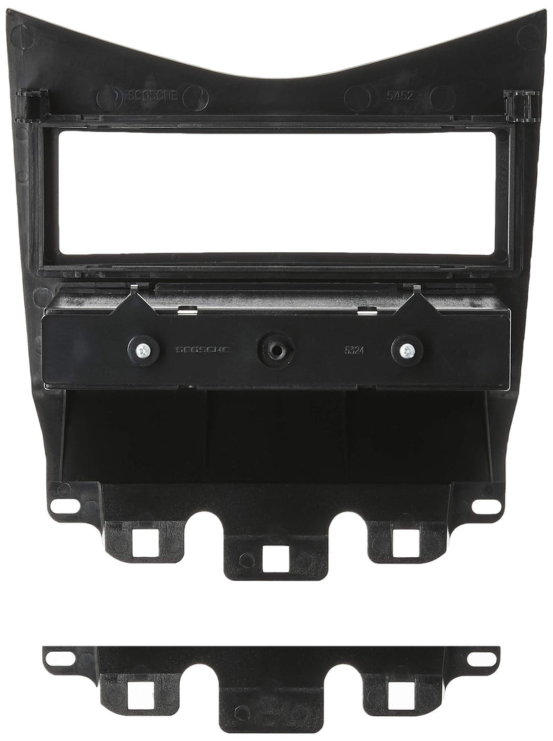 [Australia - AusPower] - Scosche HA1573B Compatible with 2003-07 Honda Accord DIN w/Pocket Dash Kit Black; Lower Dash Kit Black 