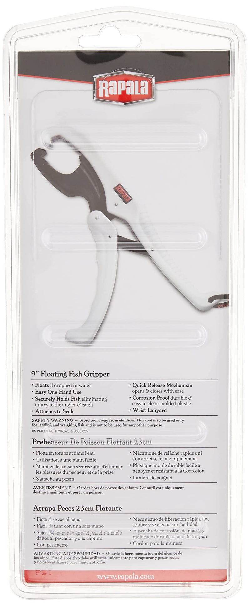 [Australia - AusPower] - Rapala 9" Floating Fish Gripper 9" 