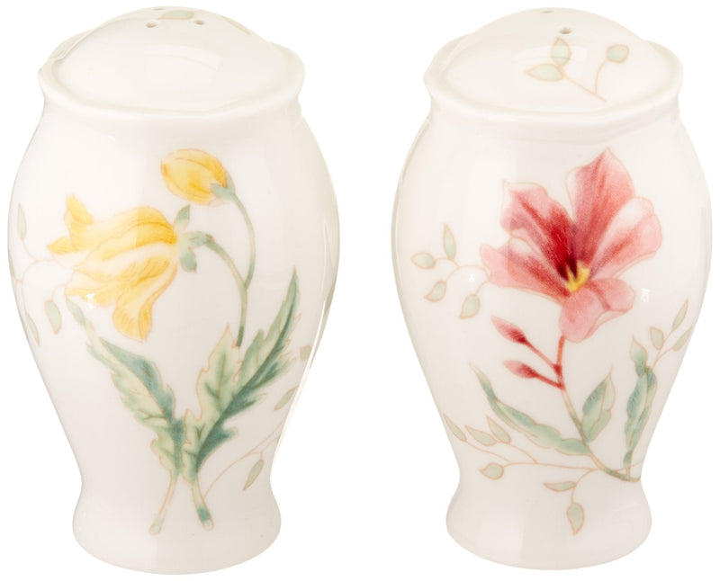 [Australia - AusPower] - Lenox Butterfly Meadow Salt and Pepper Shaker Set Salt & Pepper Set, Floral 