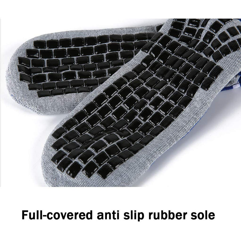 [Australia - AusPower] - VWU Mens Womens Sports Socks Athletic Socks for Running Cycling Basketball Hiking More One Size 6 Cushion and Grips 