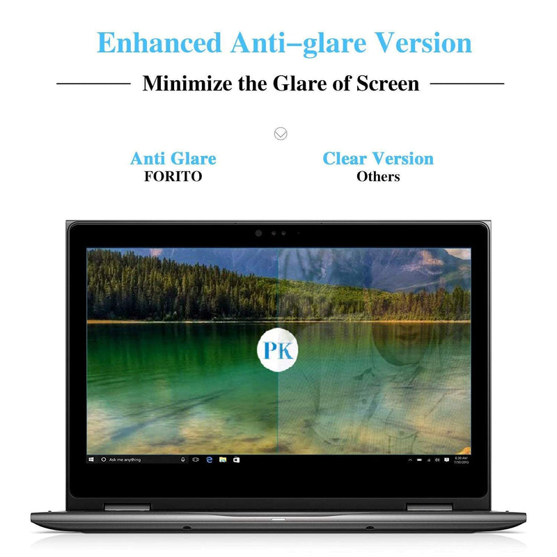 [Australia - AusPower] - 2 Pack 13.3” Anti Glare Screen Protector Compatible 13.3" Dell Inspiron 13 /13.3” ASUS Chromebook & ZenBook /13.3 Acer Chromebook R13 / 13.3” Lenovo Yoga 720 730 /13.3” HP Spectre/Pavilion 13 