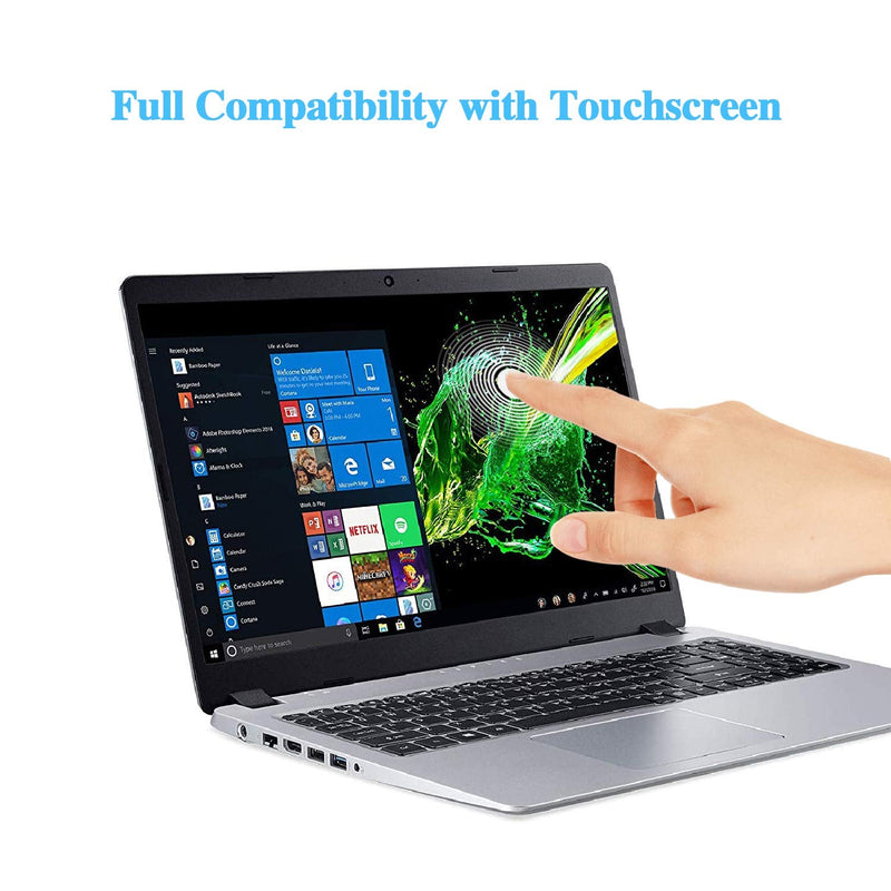 [Australia - AusPower] - 2-Pack F FORITO 15.6 Inch Laptop Anti Glare(Matte) Screen Protector Cover for All 15.6 inch 16:9 Aspect Ratio Screen Laptop, Scratch Proof, Dust-Proof and Fingerprint Resistant 