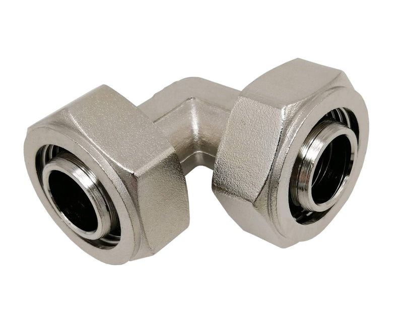 [Australia - AusPower] - 3/4 inch Equal Elbow Fitting, Tube Fitting for 3/4 Inch Tubing System,2 Pack 