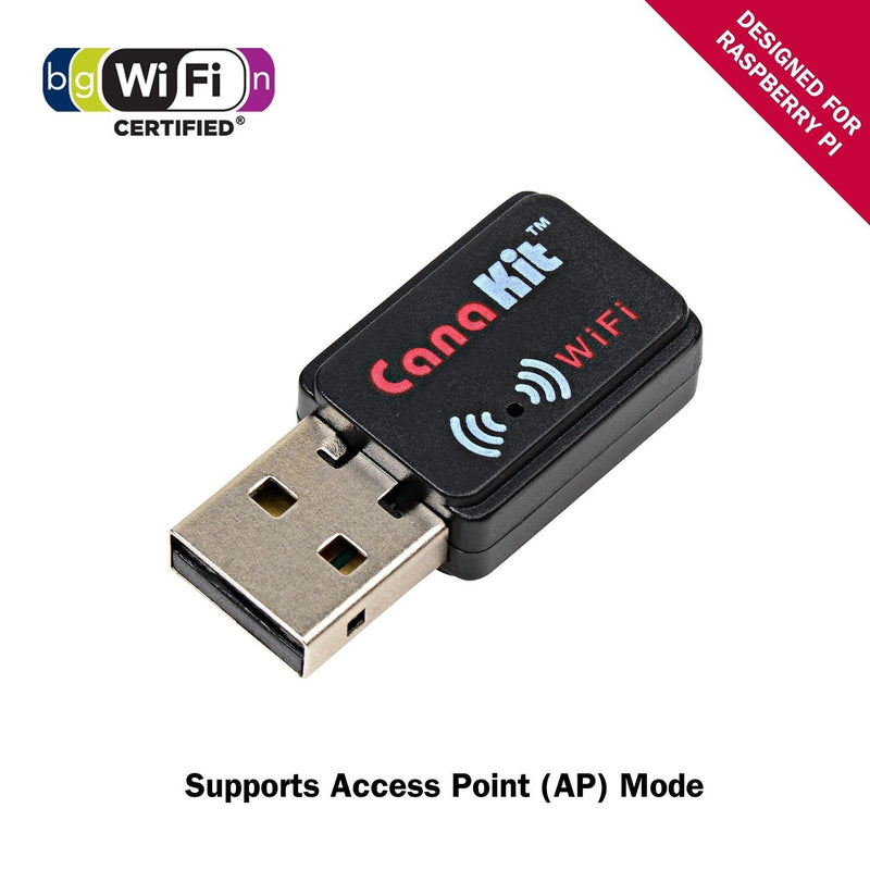 [Australia - AusPower] - CanaKit Raspberry Pi WiFi Wireless Adapter / Dongle (802.11 n/g/b 150 Mbps) 