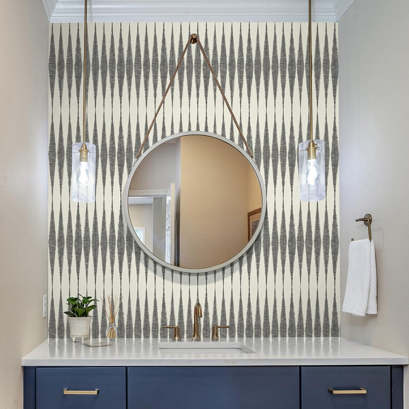 [Australia - AusPower] - Wudnaye Stripe Wallpaper Peel and Stick Wallpaper Modern Contact Paper 17.7 inch x 118.1 inch Striped Self Adhesive Wallpaper Geometric Wallpaper Stick and Peel Decorative Removable Wallpaper Vinyl 