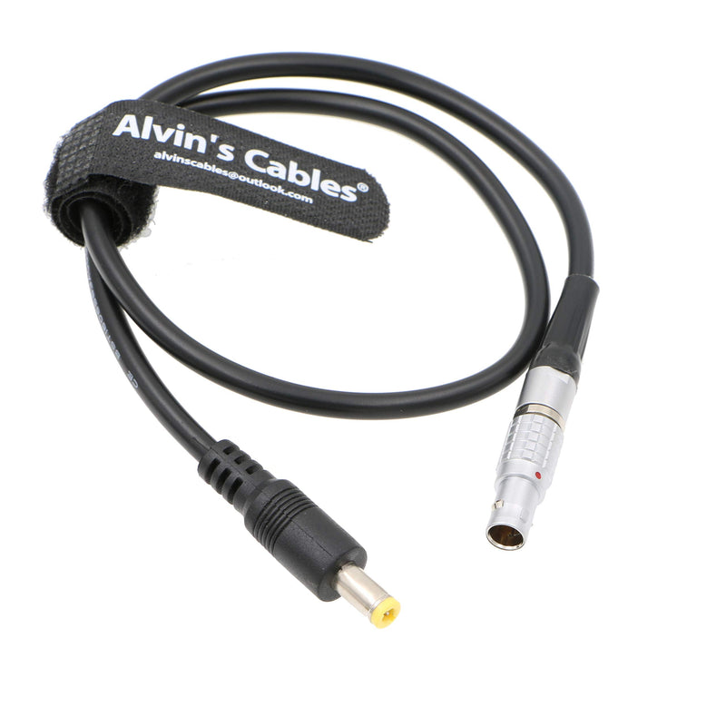 [Australia - AusPower] - Alvin's Cables 2 Pin Male to DC Power Adapter Cable for Teradek Bond 18 Inches 45CM straight 2 pin to straight DC 