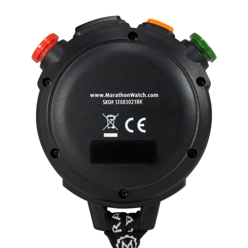 [Australia - AusPower] - ADANAC 8000 Professional Grade Digital Stopwatch with Tactile Feedback (Black) Tactile Feedback Professional Stopwatch 