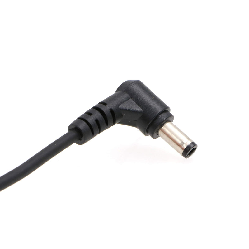 [Australia - AusPower] - Uonecn Power Cable for Blackmagic Pocket Cinema Camera BMPCC 4K Weipu 2 pin Female to Right Angle DC Gold Mount V Mount Battery Coiled Cable 