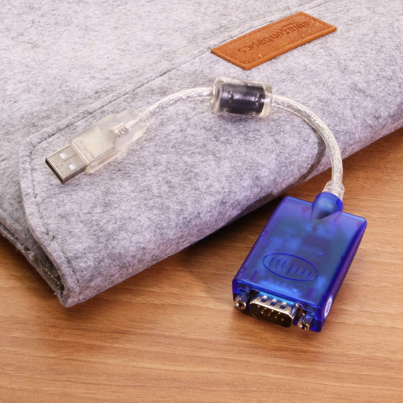 [Australia - AusPower] - GearMo Windows 7, 8 and 10 Compatible USB Serial Adapter FTDI Chip RS232 DB-9 920K with TX/RX LED 