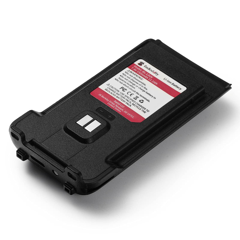 [Australia - AusPower] - Radioddity GM-30 GMRS Radio Handheld Battery with Belt Clip, Rechargeable, 1500mAh, 7.4V 