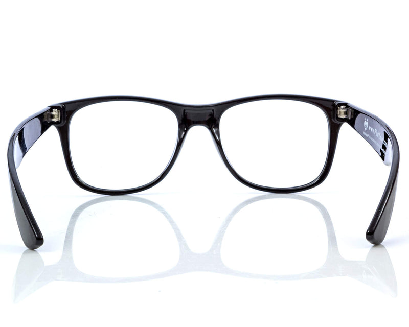 [Australia - AusPower] - Heart Diffraction Glasses - See Hearts - for Raves, Music Festivals, Fireworks, Holiday Lights, and More Black 