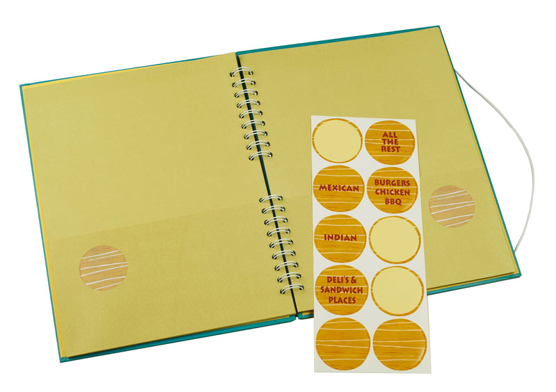 [Australia - AusPower] - Meadowsweet Kitchens Takeout Menu Organizer - Colorful Kitchen 