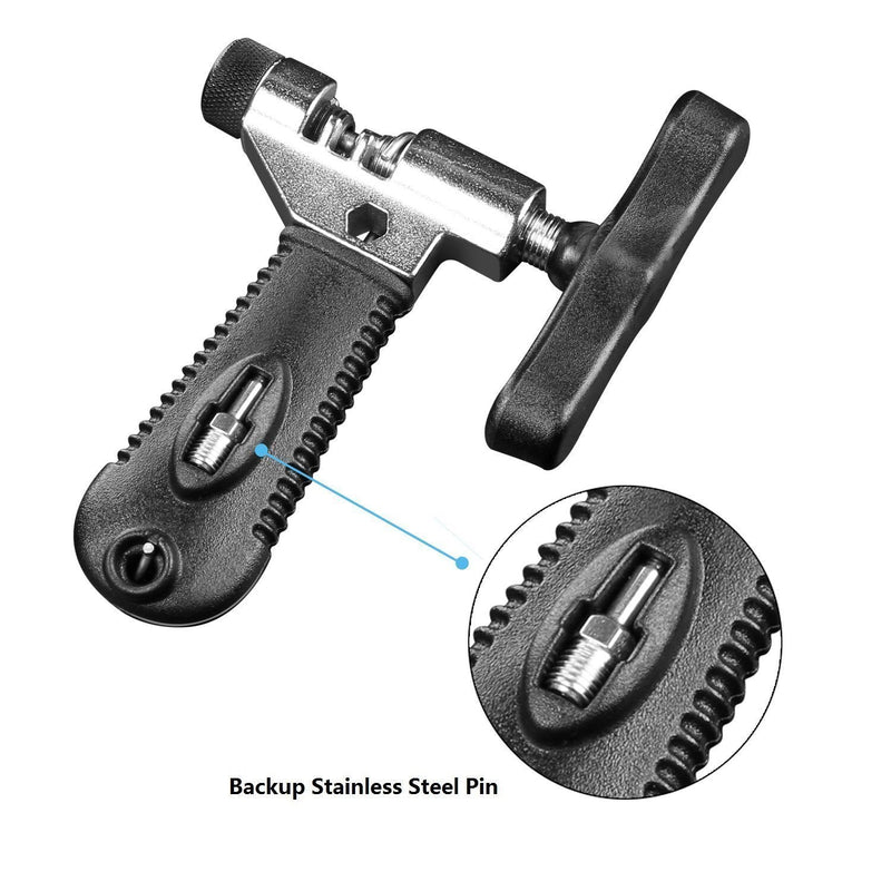 [Australia - AusPower] - Oumers Universal Bike Chain Tool with Chain Hook, Road and Mountain Bicycle Chain Repair Tool, Bike Chain Splitter Cutter Breaker, Bicycle Remove and Install Chain Breaker Spliter Chain Tool 