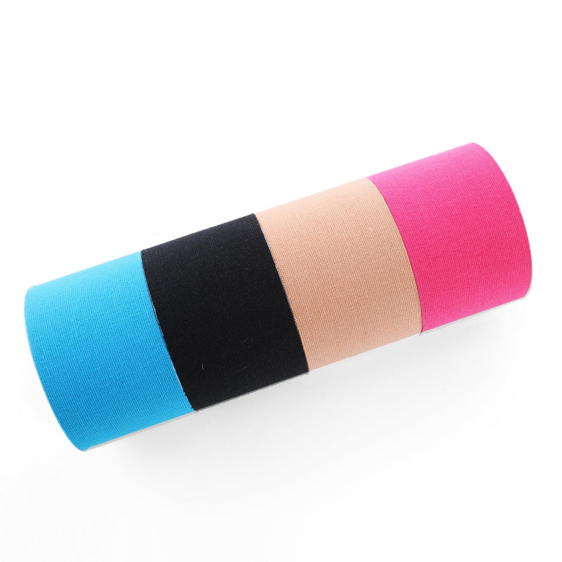 [Australia - AusPower] - FITOP Uncut Kinesiology Tape 4 Sports Tape (Pink, Blue, Black, Beige) 