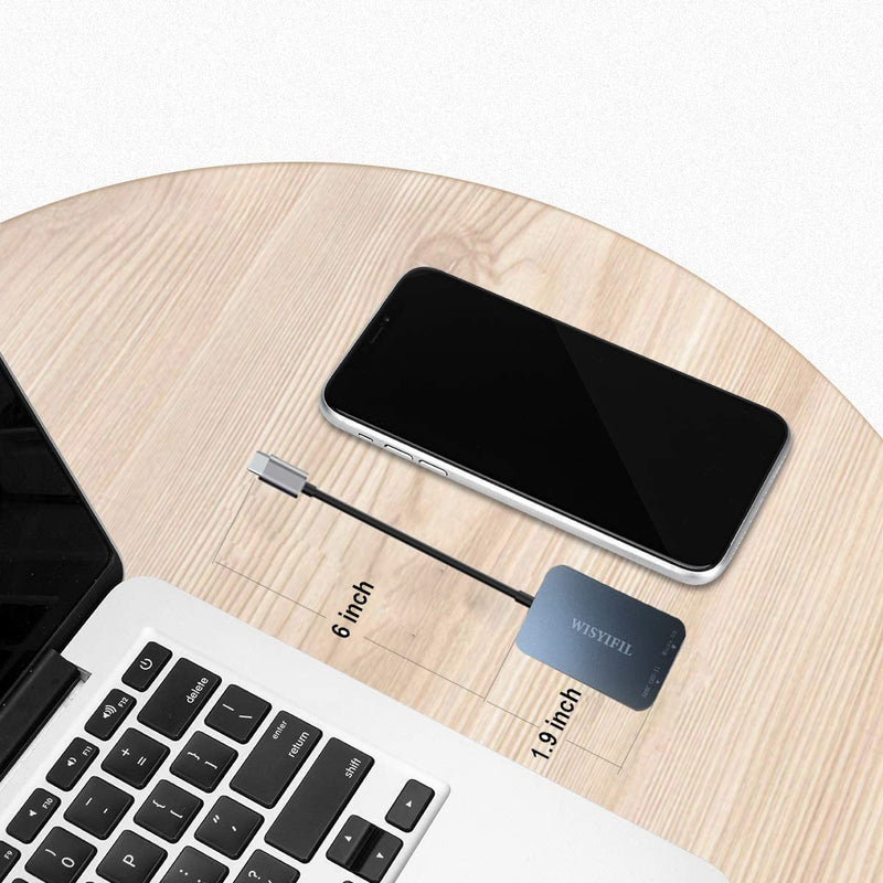 [Australia - AusPower] - UHS-II High Speed Card Reader, USB C SD 4.0 Memory Card Reader, for SDXC, SDHC, SD, MMC, Micro SDXC, Micro SD, Micro SDHC Card, UHS-II UHS-I Cards, Compatible with MacBook Pro, iPad Pro Samsung S21 