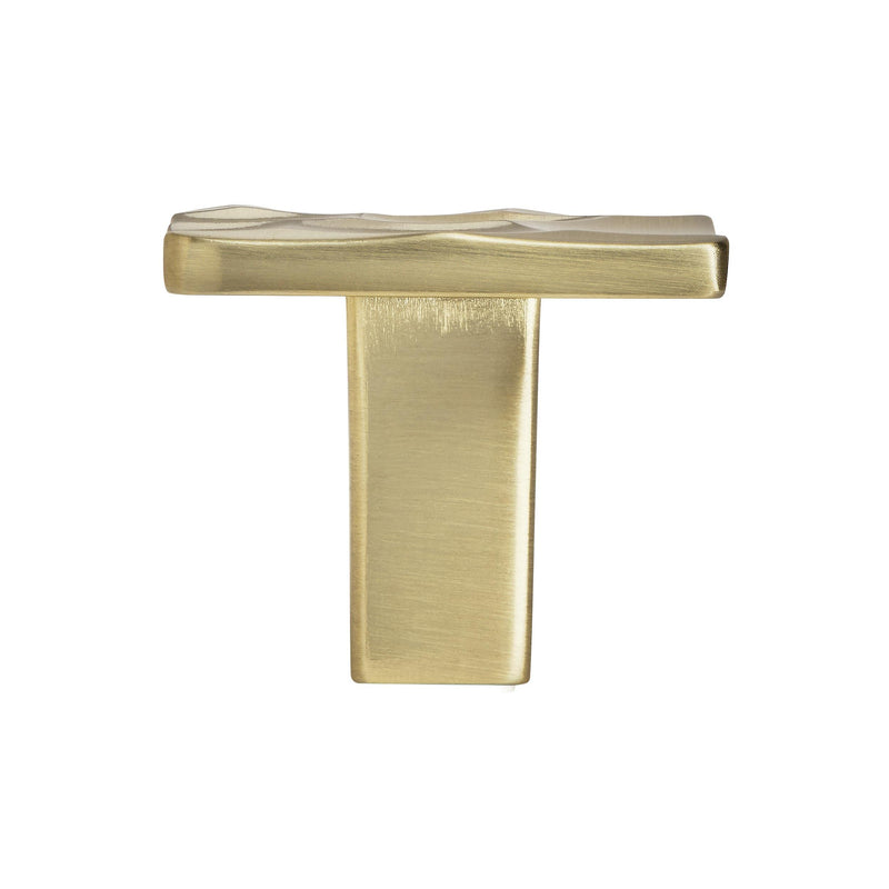 [Australia - AusPower] - Amerock | Cabinet Knob | Golden Champagne | 1-3/16 inch (30 mm) Length | Kamari | 1 Pack | Drawer Knob | Cabinet Hardware 