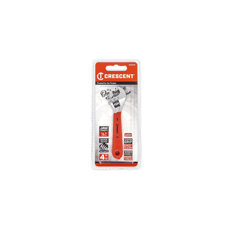 [Australia - AusPower] - Crescent 4" Adjustable Cushion Grip Wrench - Carded - AC24CVS 4 inch 