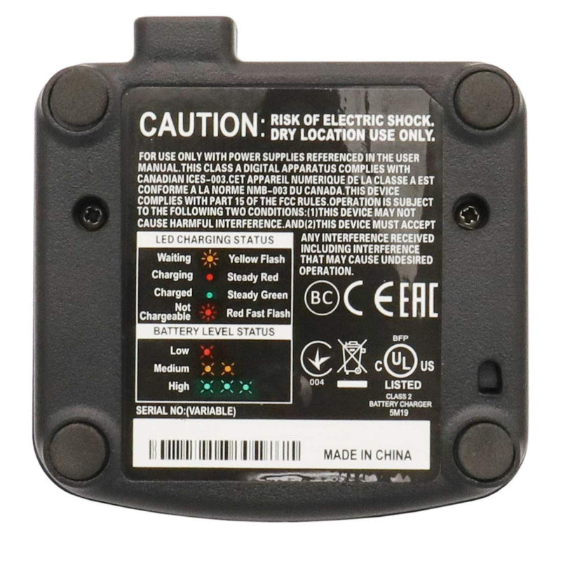 [Australia - AusPower] - GoodQbuy PMLN6394A PMNN4434 Charger Compatible for Motorola Radios RMU2040 RMU2043 RMU2080 RMU2080D RMV2080 RMM2050 XT420 XT460 Radios PMLN6394 PMNN4434 PMNN443A PMNN4434AR PMNN4453 