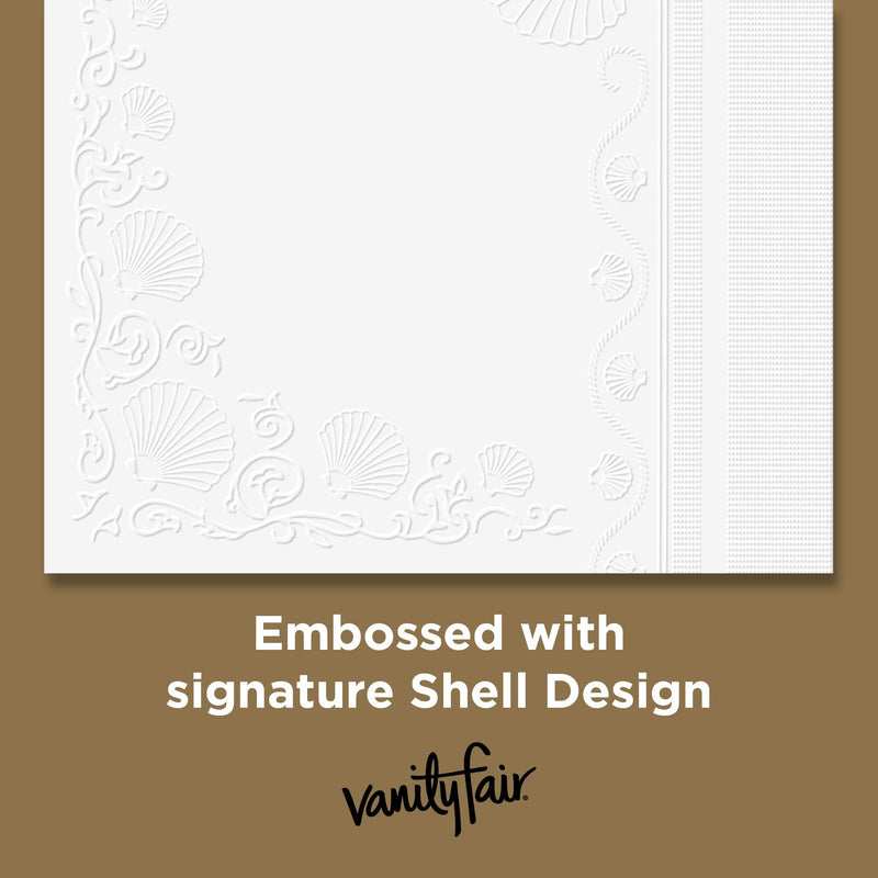 [Australia - AusPower] - Vanity Fair Entertain Paper Napkins, 40 3-Ply Disposable Napkins, Dinner Size 