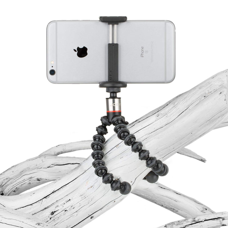 [Australia - AusPower] - Joby GripTight ONE GorillaPod Stand: Flexible Tripod and Mount for Smartphones from iPhone SE to iPhone 8 Plus, Google Pixel, Samsung Galaxy S8 and More, Black (JB01491) GripTight ONE GP Stand 