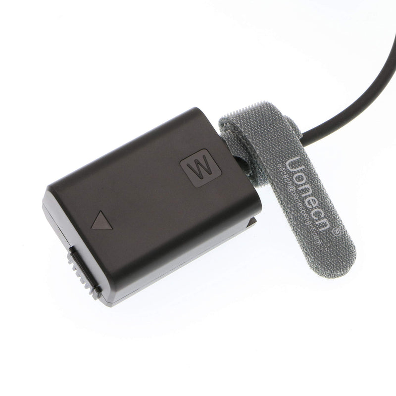 [Australia - AusPower] - Uonecn Dummy Battery A7 to D-tap Cable for Sony a7s a7s a7ii a3000 a5000 a5100 a6000 a6300 a7sii for Sony camera 