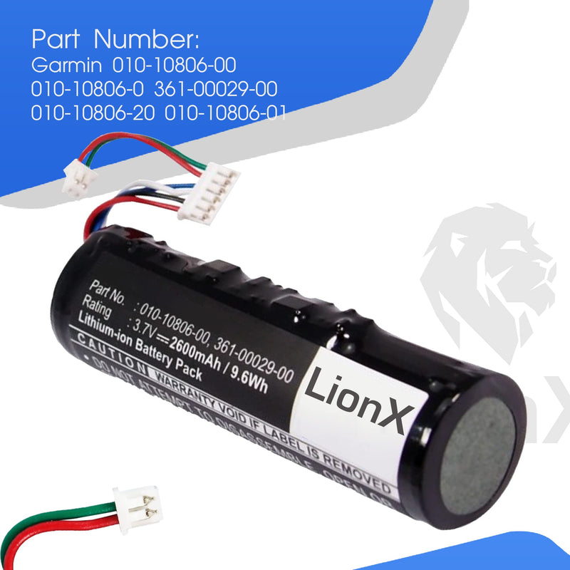 [Australia - AusPower] - Extended Battery for Garmin DC20, DC30, DC40, Astro System DC20, Dog Tracking Systems DC20 
