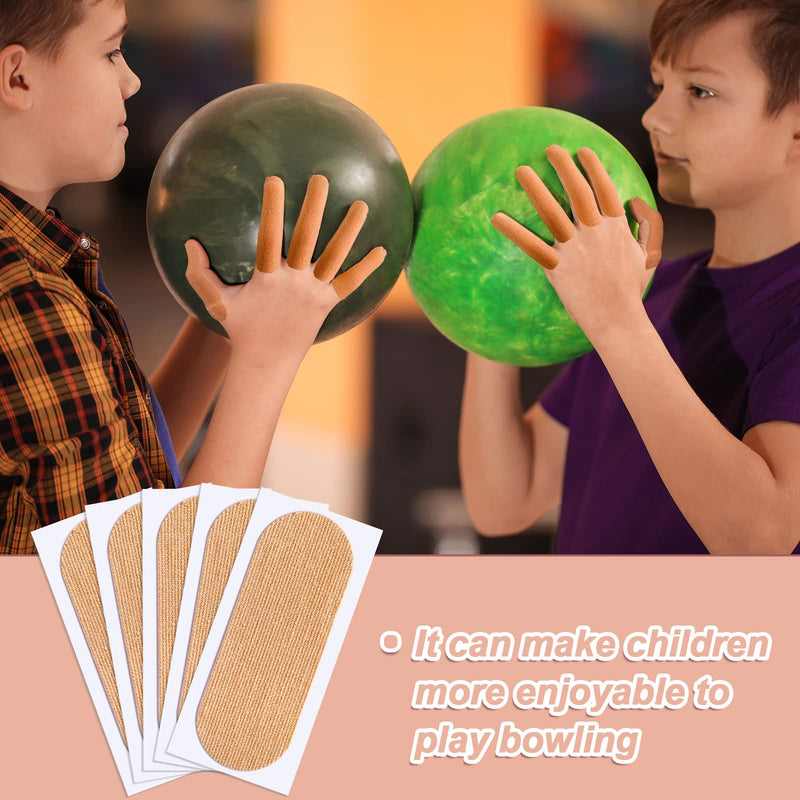 [Australia - AusPower] - Civaner 200 Pieces Bowling Thumb Tape Bowling Finger Tape Protective Performance Tape Elastic Bowling Tape Fitting and Protection Finger Tape for Bowlers Exercise Sport Bowling Accessories 