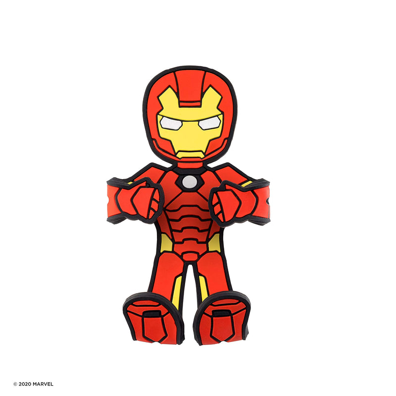 [Australia - AusPower] - Iron Man Hug Buddy Air Vent Car Phone Holder, Adjustable, Universal Fit, Cell Phone Mount Compatible with iPhone, Samsung Galaxy, LG, Google, Pixel, Moto, Black and Other Smartphones 