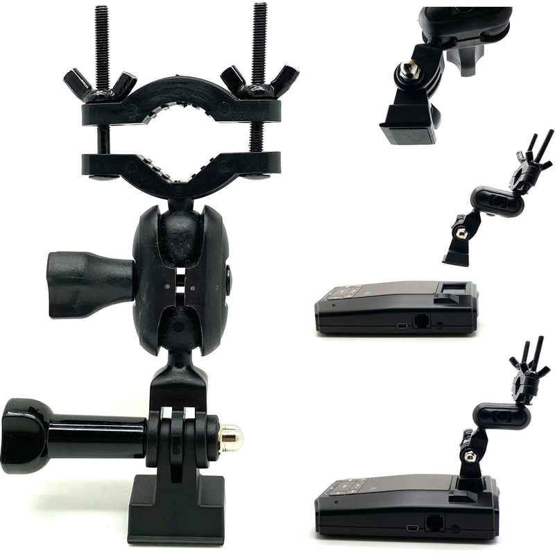 [Australia - AusPower] - Best Rearview Mirror Stem Radar Detector Mount for Escort Max360c, Max 3, IX IXc, Redline EX, Cobra DualPro 360° Beltronics GT-360 Radar Detectors w/EZ Magnet Connection 