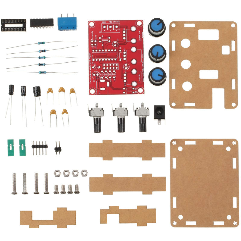 [Australia - AusPower] - Weewooday Signal Generator Kit, XR2206 Precise Function Signal Generator Frequency Module Signal Generator DIY Kit Sine Triangle Square Output Adjustable 1Hz-1MHz, 9-12V DC Input (1) 1 