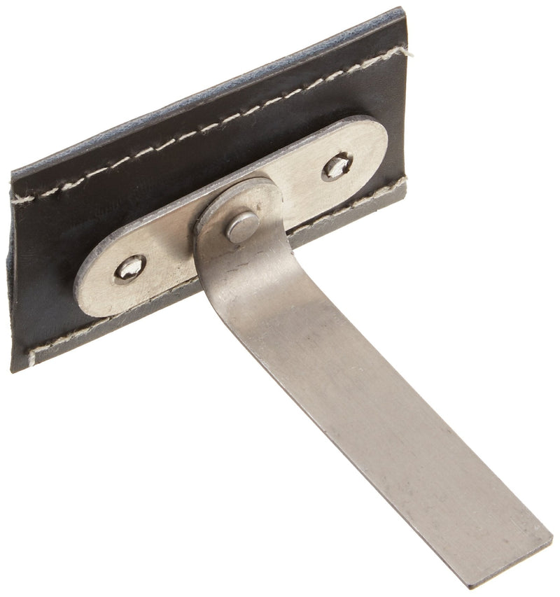 [Australia - AusPower] - Sammons Preston - 33866 Right Angle Single Pocket Writing Aid, Utensil Holder Addition for Weak or Limited Grasp, Pens, Pencils, Toothbrushes, Eating Cutlery, Slides Into Any Standard Utensil Cuff or Strap 