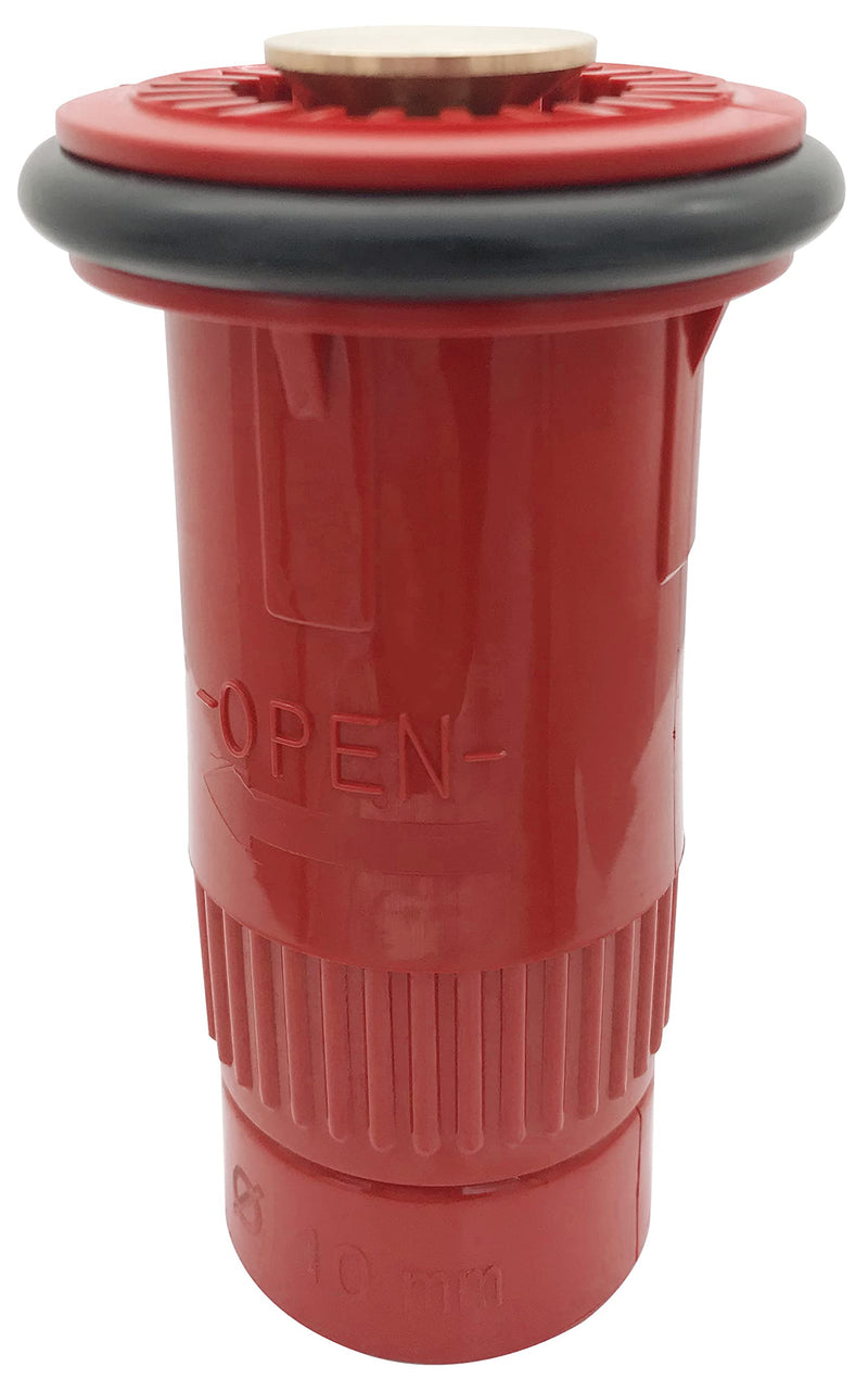 [Australia - AusPower] - SpringSpray 1" NPSH Fire Hose Nozzle Thermoplastic Fire Equipment Heavy Duty Industrial Jet Fog Spray Nozzle 1"NPSH 