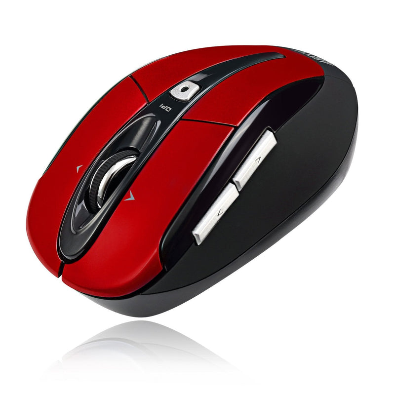 [Australia - AusPower] - Adesso iMouse S60R iMouse S60 2.4 GHz Wireless Programmable Nano Mouse (Red) 
