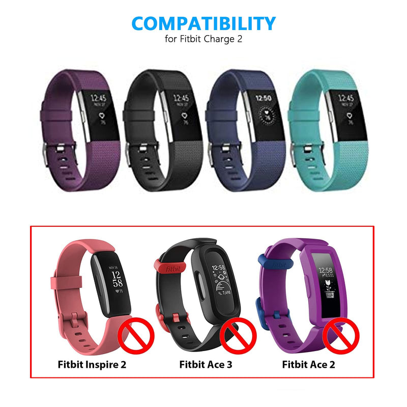 [Australia - AusPower] - Fast Wall Charger USB Charging Cable Cord for Fitbit Charge 2 Replacement Charger Dock for Fitbit Charge 2 Smart Watch USB Cable Cord 