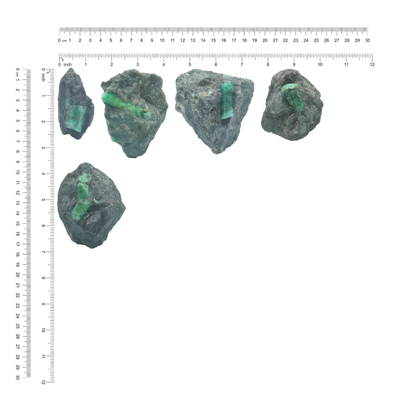 [Australia - AusPower] - Starborn Emerald Crystal in Matrix – One Piece 