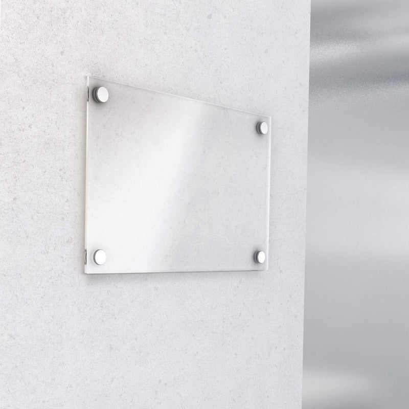 [Australia - AusPower] - 1/2 by 1 Inch Sign Standoff Screws Wall Standoff Sign Holders Screws Mount Glass Acrylic Advertising Nails, 24 Pieces 