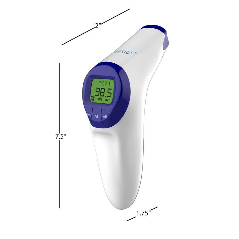 [Australia - AusPower] - Infrared Thermometer- Non Contact Temperature Reader with Easy to Read Digital Display and Fast Accurate Results in Just 1 Second by Bluestone 