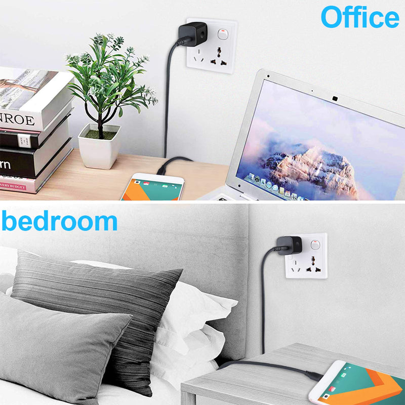 [Australia - AusPower] - Android Phone USB Wall Plug Adapter,Charging Box Fast,Single Port Travel Charger Block Cube Black Compatible for Macbook,iPhone 13/12/SE/11 Pro,Samsung Galaxy S21/S20 Ultra 5g,Note 20/10/9, A72 A52,LG 