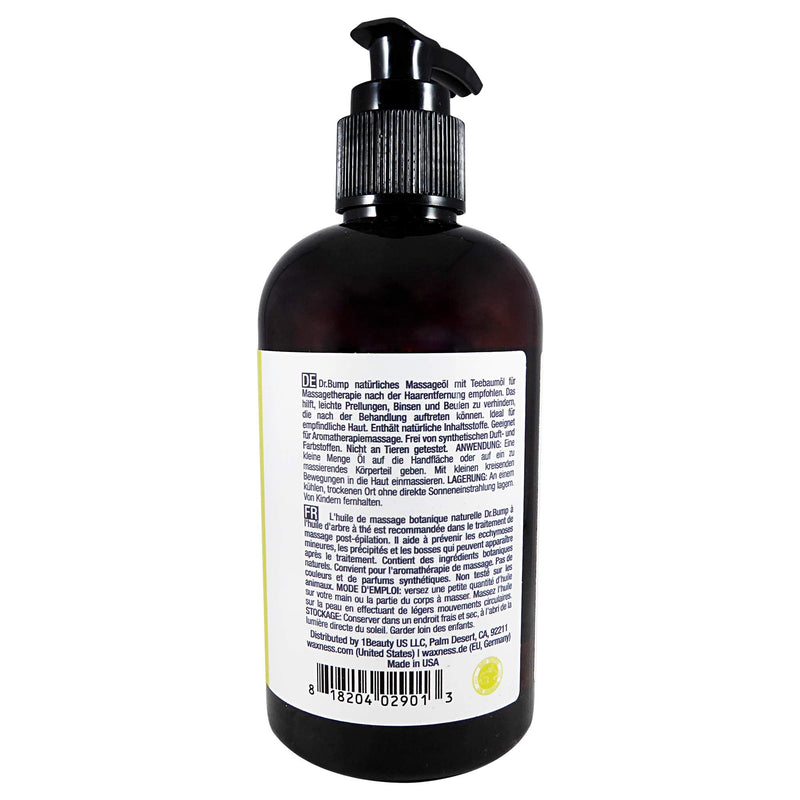 [Australia - AusPower] - Dr. Bump Natural Botanical Massage Oil with Tea Tree and Lemongrass 16 fl oz 480 ml 
