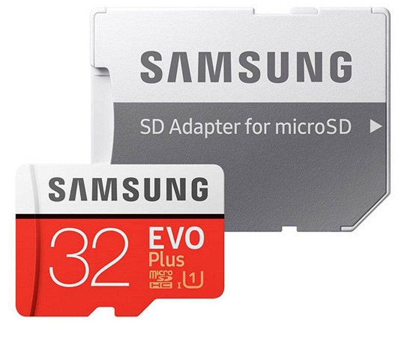 [Australia - AusPower] - 32GB Samsung Evo Plus Micro (2 Pack) SDHC Class 10 UHS-1 32G Memory Card (MB-MC32) with Everything But Stromboli (TM) Card Reader 