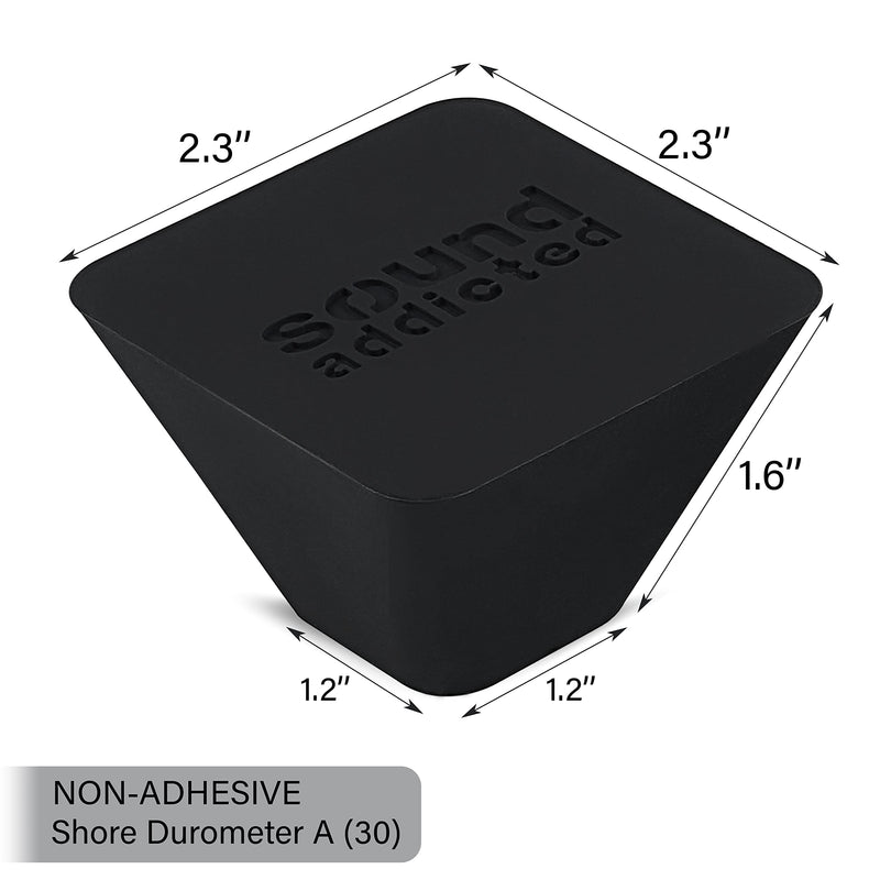 [Australia - AusPower] - Sound Addicted SubCone Isolation Feet - Improve Subwoofer and Speaker Performance, can Sustain up to 165lb (4-Pack) Non-Adhesive 