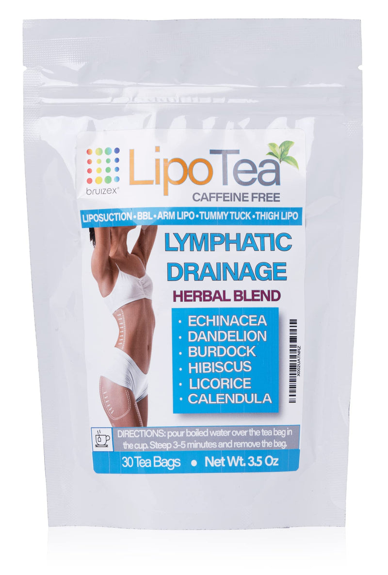 [Australia - AusPower] - Lymphatic Massage Oil and Post LIPO Lymphatic Drainage Tea 