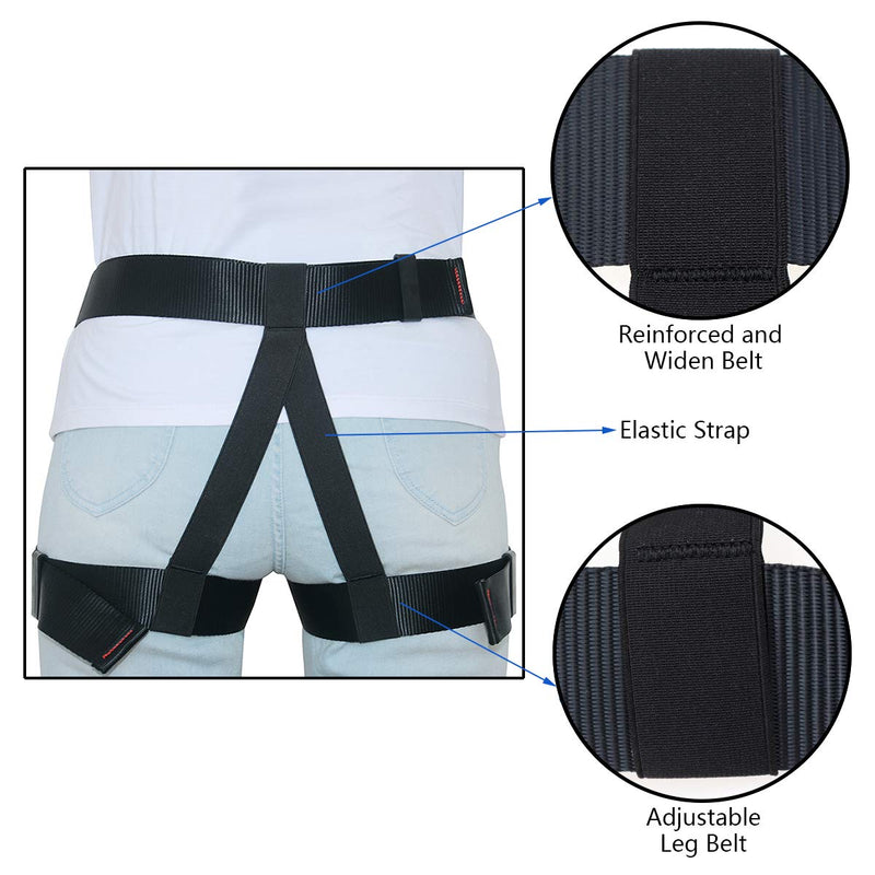 [Australia - AusPower] - HeeJo Climbing, Rock Climbing, Half Body for Rappelling Fire Rescuing Tree Climbing Gear Zy01a 