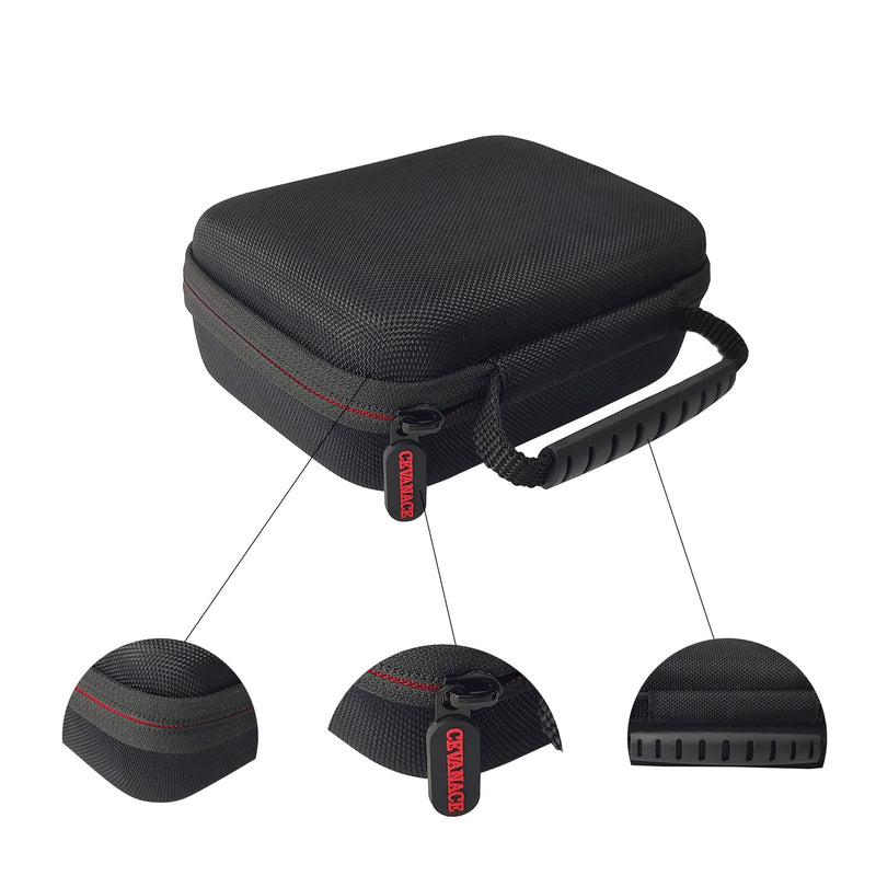 [Australia - AusPower] - EVA Hard Case with Foam，6.7 x4.7 x2.5 inches Hard Sided Camera/Digital Case EVA shockproof Outdoor case，Suitable for storage of drones, digital products, electronic instruments, etc. 